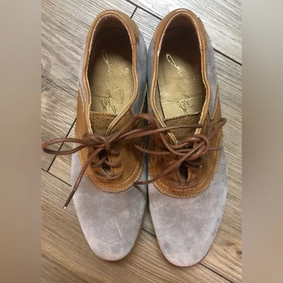 Frye | Shoes | Frye Mens Jim Saddle Oxford Two Tone Leather  display picture 2